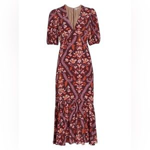 Rhode Ester Dress in plummeria